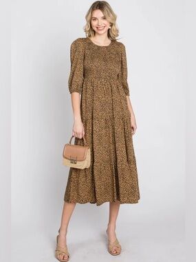 Love Olive | Elloh Lockwood Leopard Maxi Dress